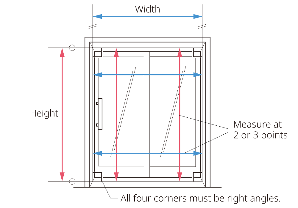 Check the install location and measure the width and height of your opening.