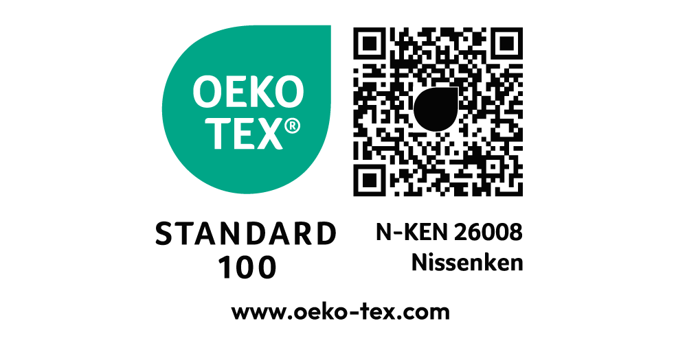 エコテックス® STANDARD 100認証取得のお知らせ