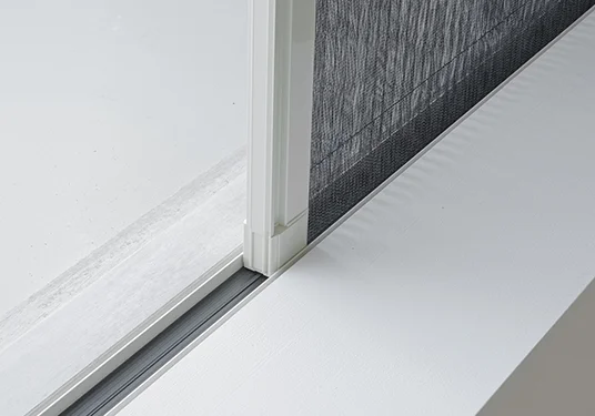 軽い力でスムーズに開閉