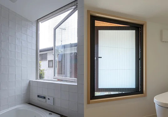 浴室などにも設置可能