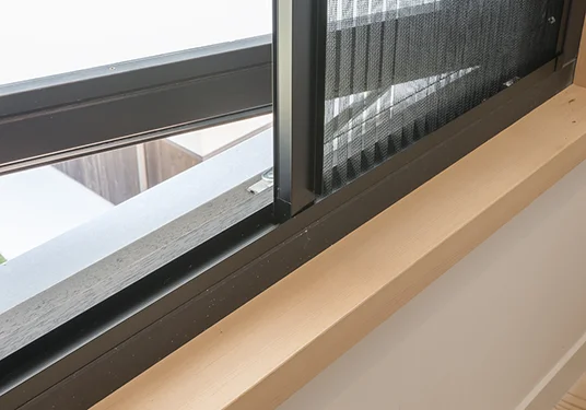 軽い力でスムーズに開閉